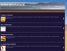 Tablet Screenshot of books-josemariacal.com